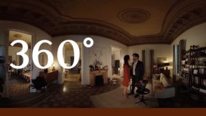 360 video for business interaction with customer