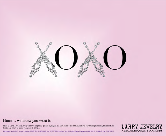 Larry Jewelry bold marketing